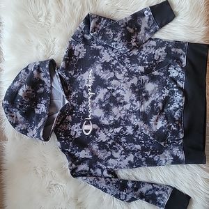 Tie dye champion hoodie